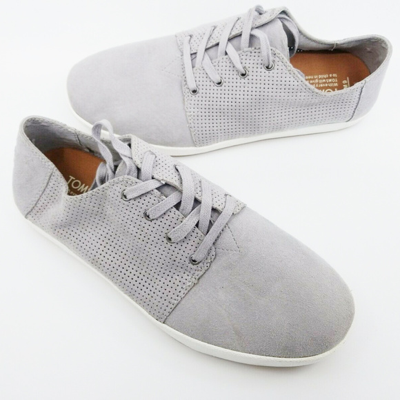 Toms Other - Toms Mens Payton Drizzle Grey Synthetic Suede Shoe